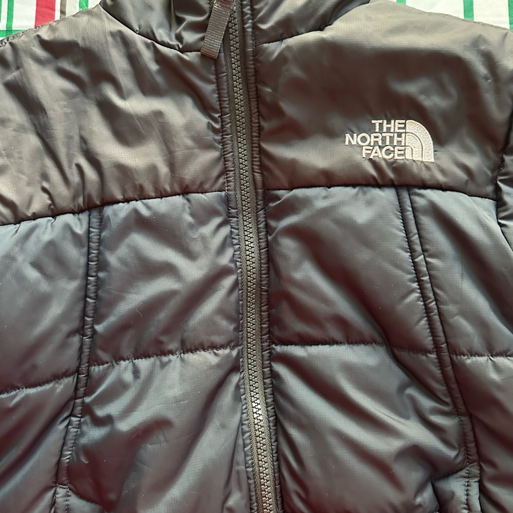The North Face Kids blue/black Puffer Jacket